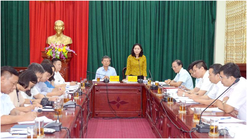 Đoàn kiểm tra của Ban chỉ đạo Trung ương Phong trào “Toàn dân đoàn kết xây dựng đời sống văn hoá” làm việc tại tỉnh