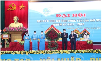 Đại hội Đại biểu Phụ nữ tỉnh Hưng Yên lần thứ XVI, nhiệm kỳ 2021 - 2026